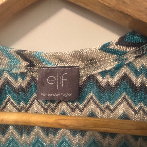 Patterned Swim Coverup - Picture 3 of 6